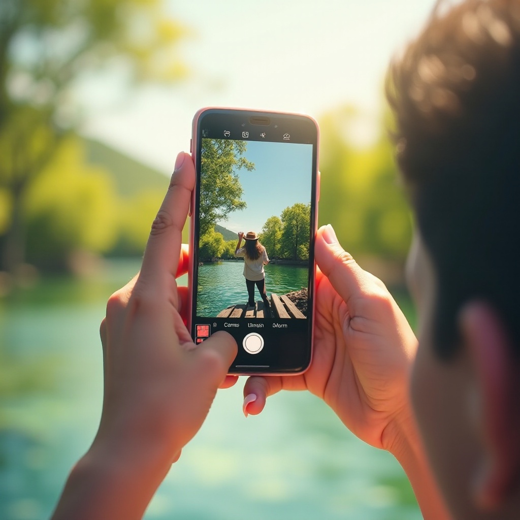 cài đặt máy ảnh điện thoại