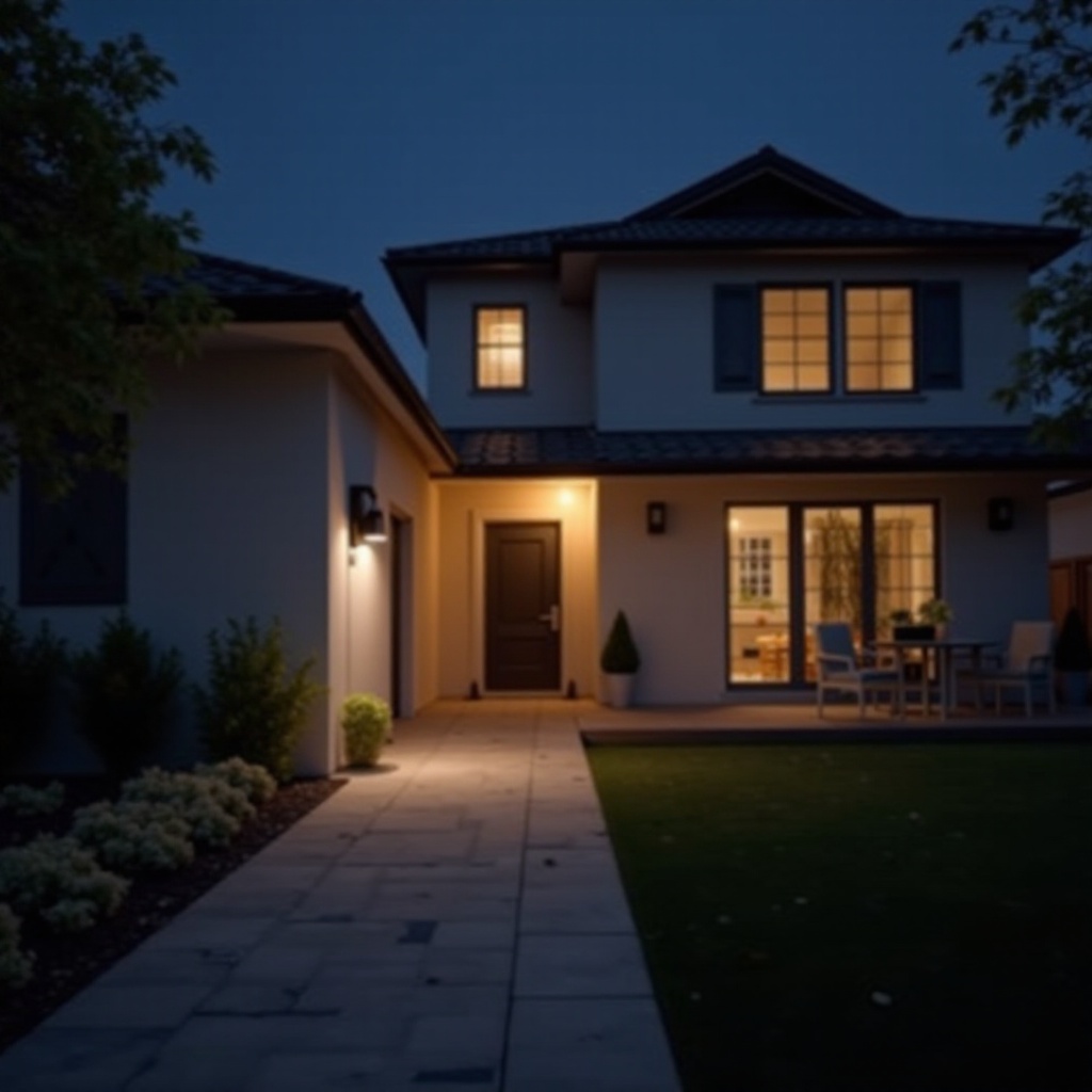 đèn an ninh có cảm biến chuyển động và camera