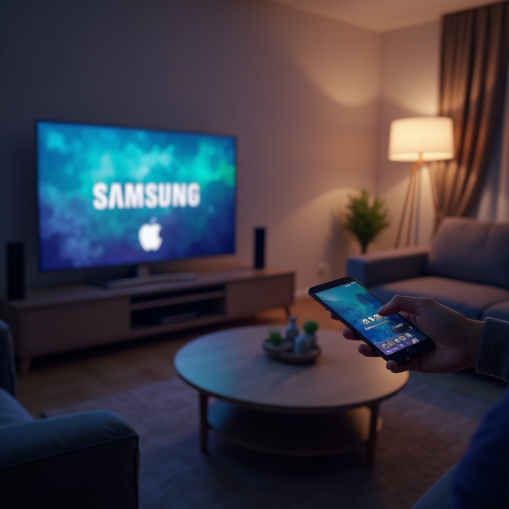 hoe je een Samsung-telefoon draadloos kunt verbinden met de tv zonder wifi
