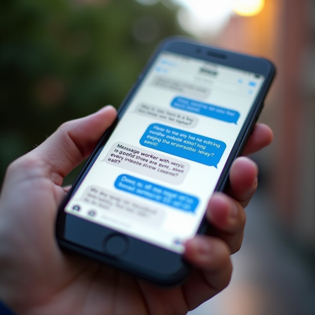 kunnen mensen je bewerkingen op iMessage zien