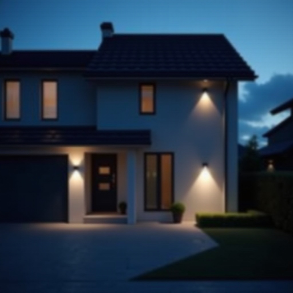 veiligheidslamp met bewegingssensor en camera