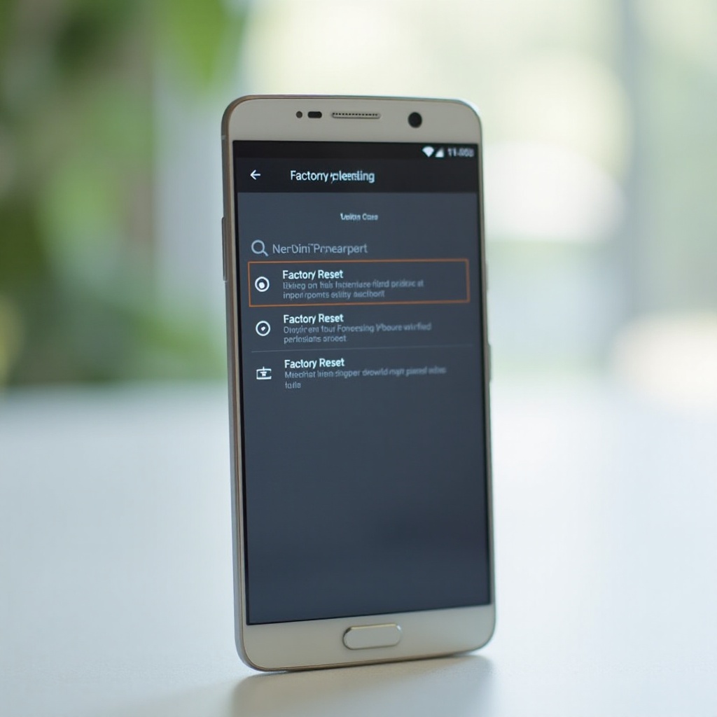 Şifresiz android telefonu nasıl sıfırlanır