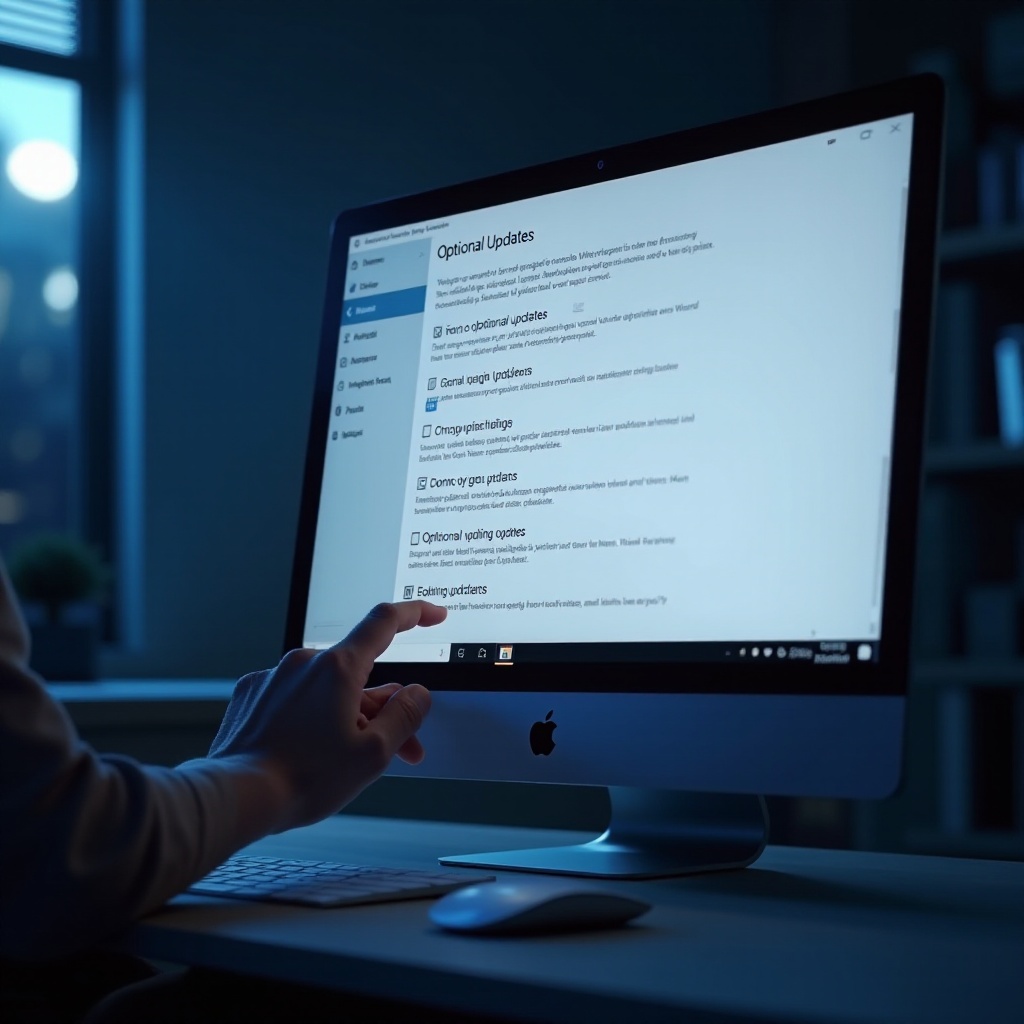 optionele updates in Windows 10