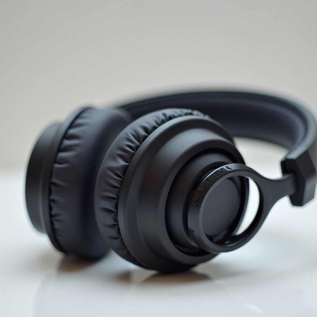 Çıkarılabilir kulak pedleri olan kulaklıklar