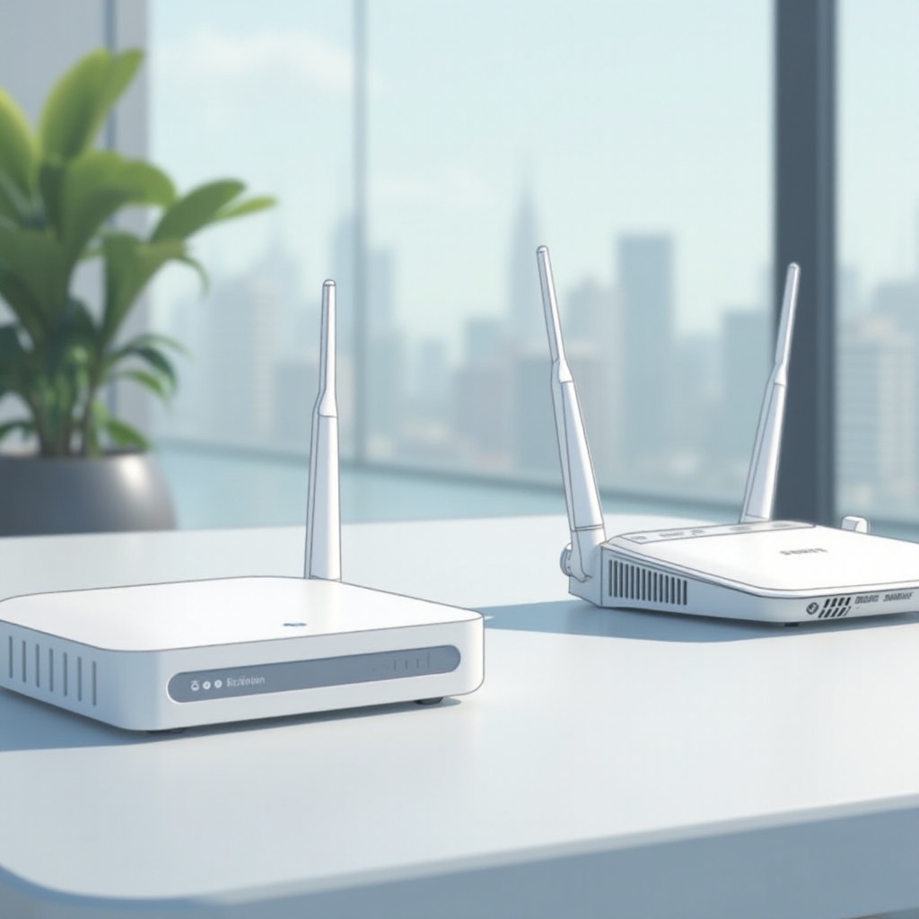 draadloze brug van router naar router